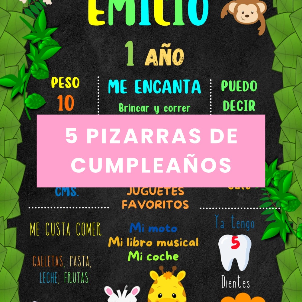 Bônus 6: 5 quadros de aniversário